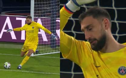Donnarumma, pasticcio con i piedi e gol del Monaco