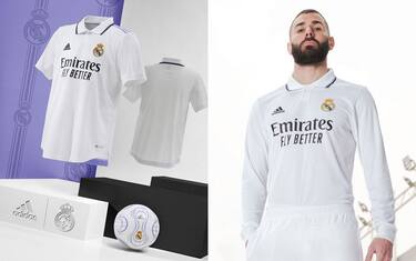 Maglia Real, torna il colletto per i 120 anni