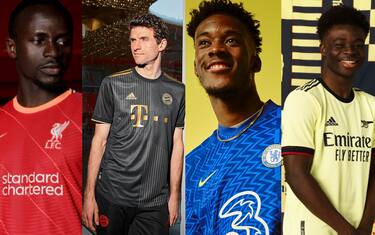 Le nuove maglie delle big d'Europa. FOTO