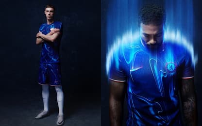 Chelsea, presentata la prima maglia con grafica 3D