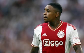 AMSTERDAM - Steven Bergwijn of Ajax during the UEFA Champions League Group A match between Ajax Amsterdam and Ragers FC at the Johan Cruijff ArenA on September 7, 2022 in Amsterdam, Netherlands. ANP MAURICE VAN STEEN /ANP/Sipa USA