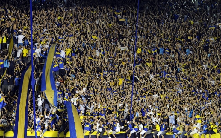 Lo stadio della Bombonera Lo stadio della Bombonera