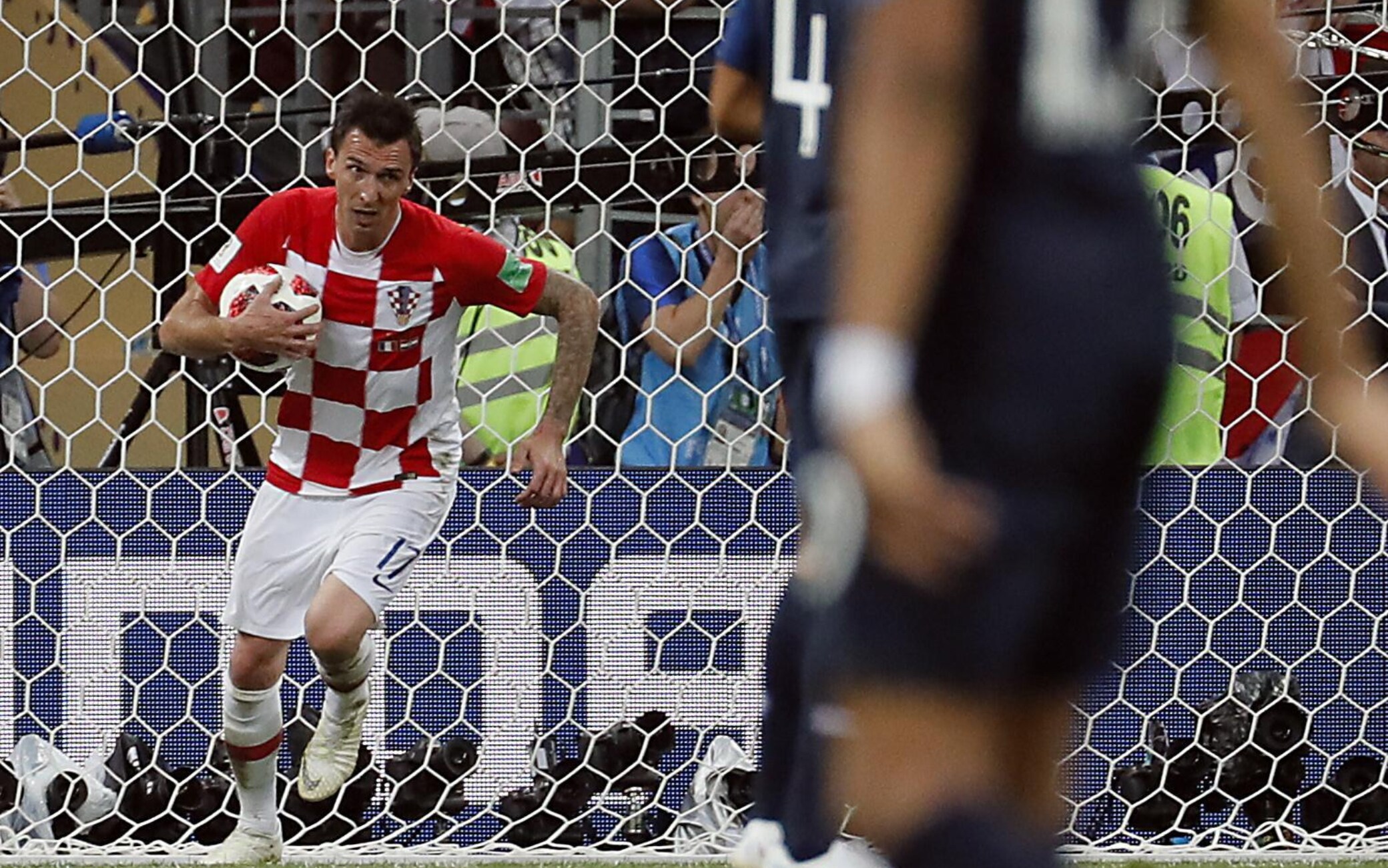 Mandzukic, l'ultimo ad arrendersi Mandzukic nella finale Mondiale