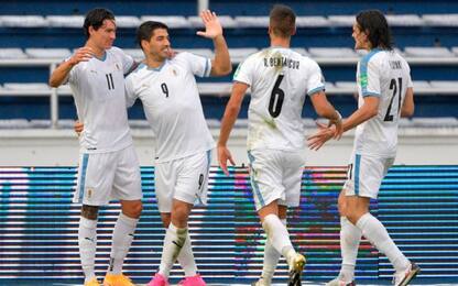 Show Uruguay: 0-3 in Colombia e sorpasso