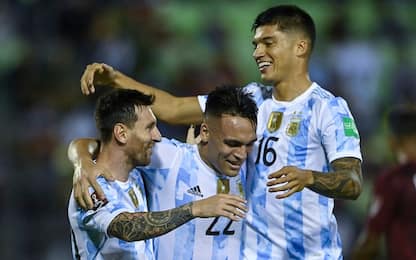 Lautaro-Correa show: tris Argentina in Venezuela