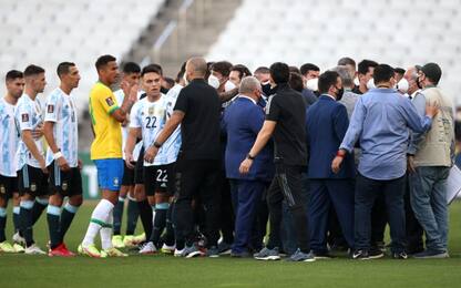 Caos Covid in Brasile-Argentina: partita sospesa