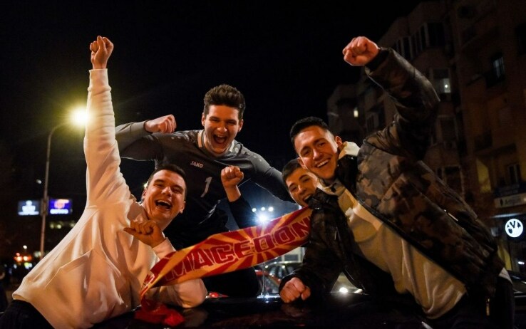 Macedonia festa Skopje