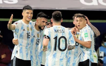 L'Argentina ne fa 3 al Venezuela: in gol Gonzalez