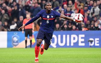 06 Paul POGBA (fra) during the International friendly match between France and Ivory Coast on March 25, 2022 in Marseille, France. (Photo by Anthony Bibard/FEP/Icon Sport) - Photo by Icon sport/Sipa USA
