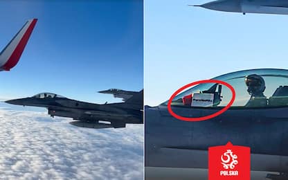 Polonia vola in Qatar scortata dai caccia. VIDEO