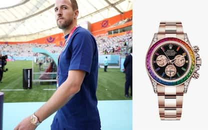 Kane e il Rolex 'arcobaleno' che vale 650mila euro