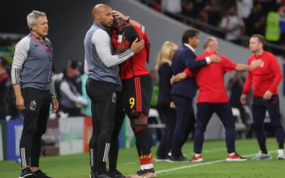 Belgio eliminato, le lacrime di Lukaku