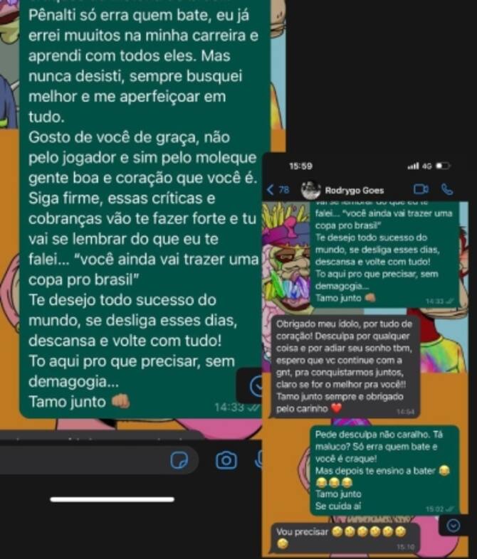 Neymar, lettera a Tite e messaggi ai compagni dopo l ...