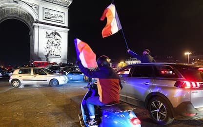 Francia in finale Mondiale: le immagini da Parigi