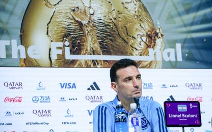 Scaloni: "La finale non è solo tra Messi e Mbappé"