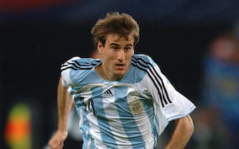 Soccer - 2006 FIFA World Cup Germany - Group C - Argentina v Ivory Coast - AOL Arena. Rodrigo Palacio, Argentina