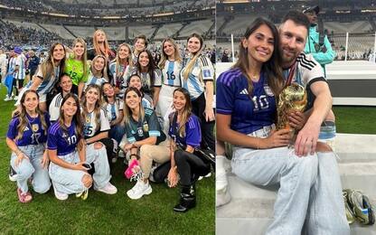 Argentina campione: la festa Mondiale delle 'wags'