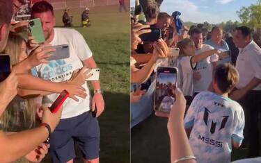 Messi torna nella sua Rosario, tifosi in delirio