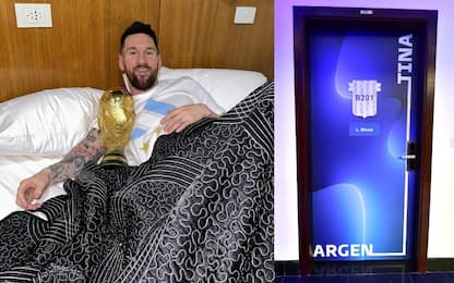 La stanza usata da Messi in Qatar diventa un museo