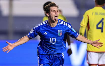 L'Italia U20 è in semifinale: 3-1 alla Colombia