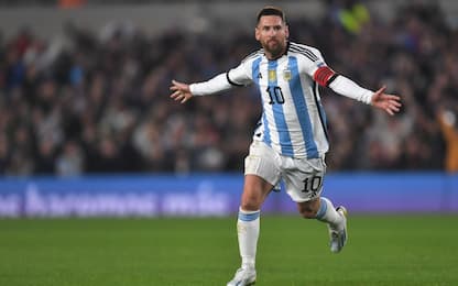 Argentina-Ecuador, Messi in gol su punizione