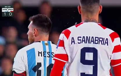 Sanabria sputa a Messi? "Non è vero, era lontano"