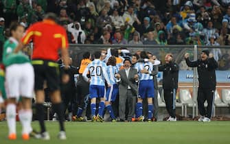 Argentina vs Messico - Mondiali di calcio Sud Africa 2010 Ottavi di finale - Soccer City Johannesburg
