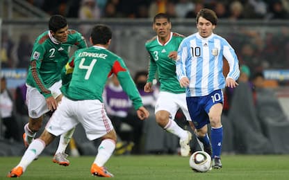 Nel 2010 l'ultimo Argentina-Messico: chi c'era?