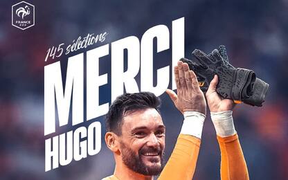 Lloris lascia la Francia dopo 145 partite giocate