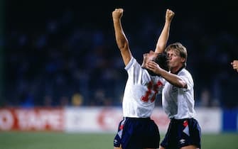 Sport, football, world championship, semifinal, Germany versus England, Turin, Italy, Gary Lineker, 4.7.1990,