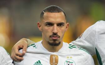 IsmaÃ«l Bennacer of Algeria   during Algeria versus Equatorial Guinea, African Cup of Nations, at Ahmadou Ahidjo Stadium on January 16, 2022. (Photo by Ulrik Pedersen/NurPhoto via Getty Images)