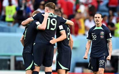L’Australia sorprende: Tunisia ko 1-0, decide Duke