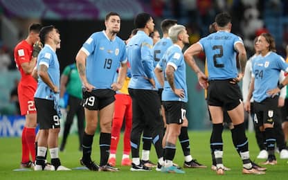 L'Uruguay batte il Ghana ma non basta: è fuori