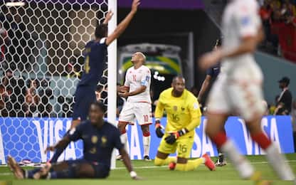 La Tunisia vince 1-0 ma esce, la Francia è prima