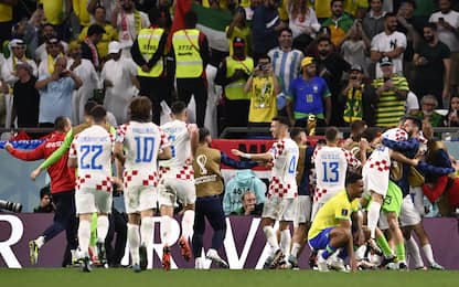 Croazia in semifinale: Brasile ko ai rigori!