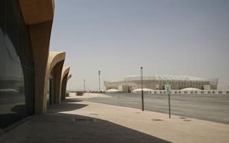 General view of the Al-Rayyan Stadium in Doha, Qatar, on March 29, 2022. The stadium is built in the place of former Ahmed bin Ali Stadium in Al Rayyan, western suburb of Doha. The new Al Rayyan Stadium has a seating capacity of 40,740. Photo: Igor Kralj/PIXSELL