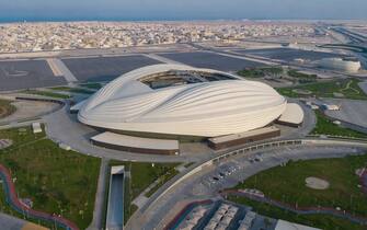 Undated photo of Al Janoub stadium, in Qatar, where will be played some of the FIFA World Cup Qatar 2022 games. Photo by SCDL-Balkis Press/ABACAPRESS.COM
