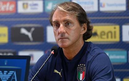 Mancini: "Contro l'Olanda tocca a Immobile"