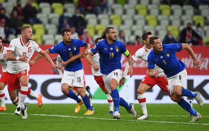 L'Italia attacca ma non segna: in Polonia è 0-0