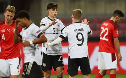 Germania-Svizzera 3-3, Spagna battuta in Ucraina