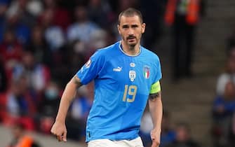 Italy's Leonardo Bonucci during the Finalissima 2022 match at Wembley Stadium, London. Picture date: Wednesday June 1, 2022.