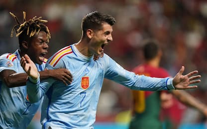 Morata mata il Portogallo: Spagna alla Final Four