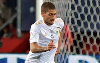 Marco Verratti (Italy)  during  Semifinal - Spain vs Italy, football UEFA Nations League match in Enschede, Netherlands, June 15 2023