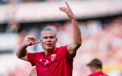 Haaland scatenato: 20 gol in 21 gare in nazionale