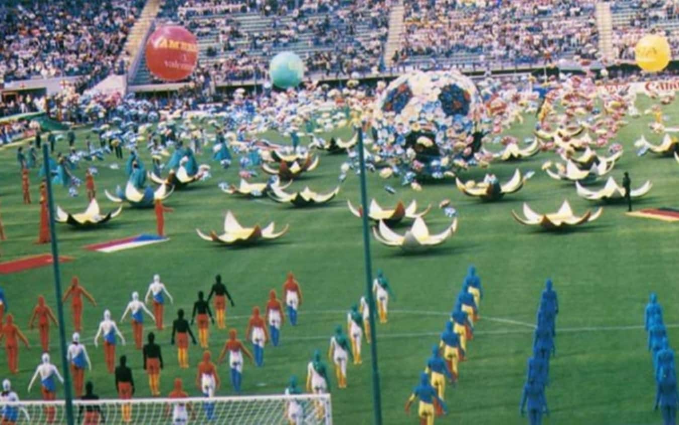 Italia '90, la cerimonia di apertura a San Siro