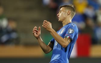 Nicolo&#x300; Barella #18, ITA during their European Championship 2020 Qualifying round match Finland - Italy at the Tampere Stadion 8. September 2019 in Tampere, Finland.  (Kalle Parkkinen/Newspix24)