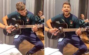 Un'Italia "Wonderwall", Jorginho suona gli Oasis