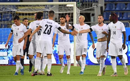 Bernardeschi trascina l’Italia: 7-0 a San Marino