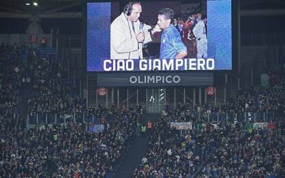 Ciao Giampiero, l'omaggio dell'Olimpico a Galeazzi