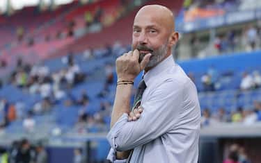 The head of the Italian national delegation Gianluca Vialli prior  the Uefa Nations League,groupe A3 soccer match Italy vs Germany at Renato Dall'Ara stadium in Bologna, Italy, 04 June 2022. ANSA /SERENA CAMPANINI